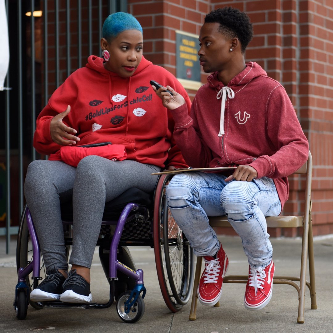 SickCells's tweet photo. Jew-El was the co-founder of Bold Lips for Sickle Cell, along with friend Shamonica. Bold Lips is a nonprofit dedicated to awareness, advocacy, and empowerment. 

#SCDwarrior #BLFSC #BoldLips #warriorwings #sicklecell #boldlipsforsicklecell https://t.co/TV3gwJfIzy