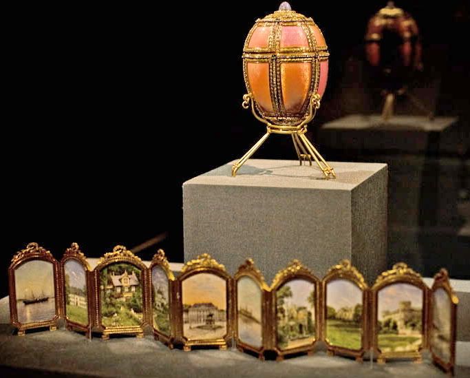 The Tsar paid 4,260 silver rubles for the egg. In January 1893 the egg was housed at the Gatchina Palace and remained there until the 1917 revolution. In 1917 it was transferred with the rest of the imperial eggs sent to the Armory Palace of the Kremlin.