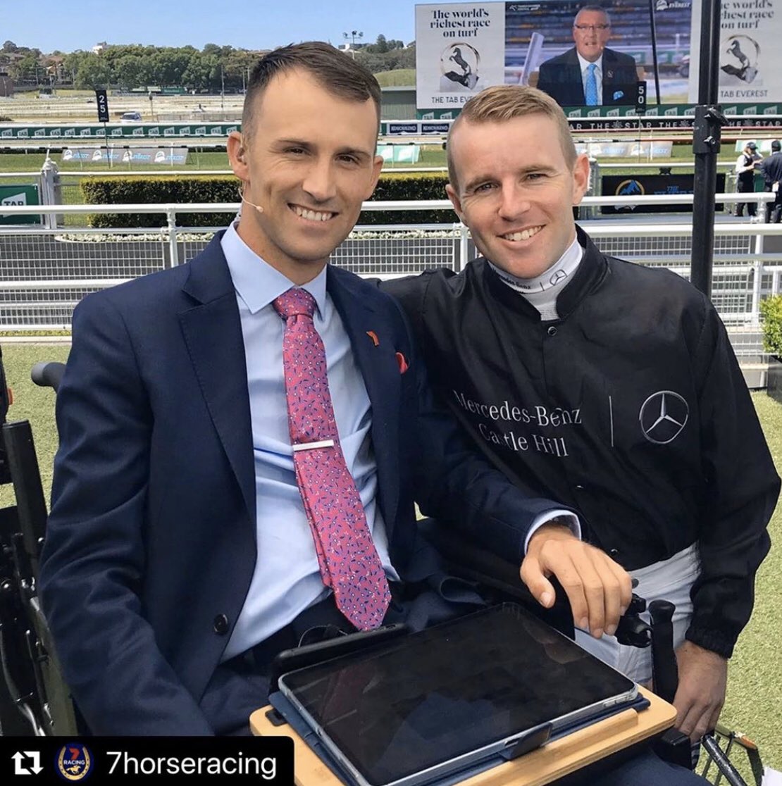 SkyRacingAU's tweet photo. .@tyeangland joined @daveystan1 on #RacingHQ this morning to chat about what he's been up to with the @TeamTyeFdn 

Listen - https://t.co/GlvrncizmN https://t.co/LNWyCSOcem