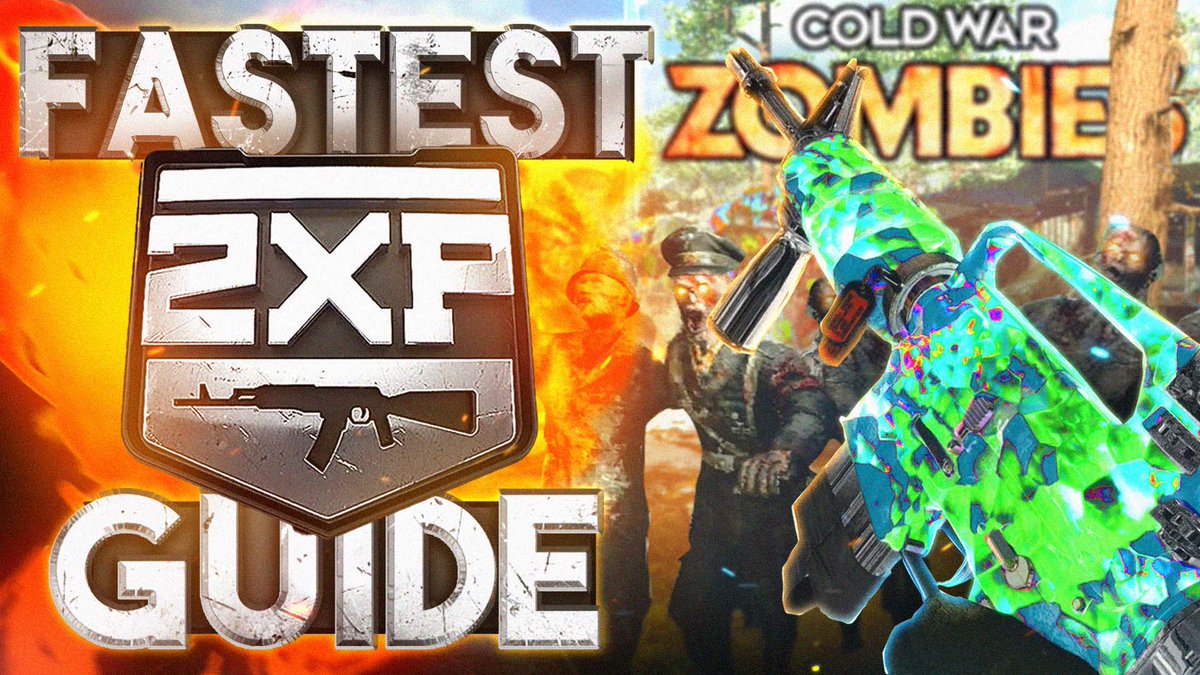 Syndicate's tweet photo. Cold War Zombies: FASTEST WEAPON XP GUIDE! *INSANE RESULTS* https://t.co/IlVTHQ3pVh via @YouTube https://t.co/U4RD7LvkJR