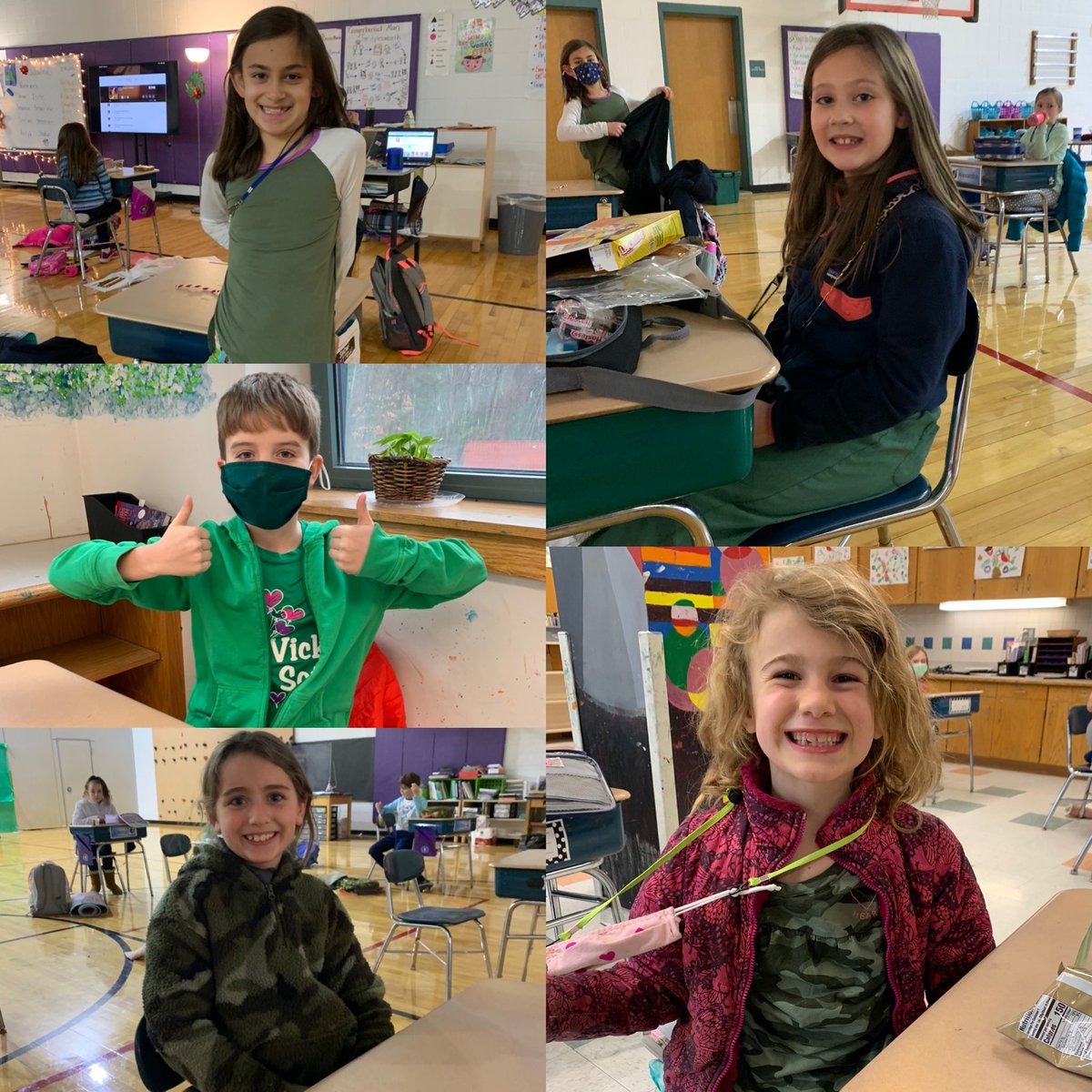 FredMillerHPS's tweet photo. Day 1 of #MillerSpirit Week: COLOR DAY!

Grade 3/4 Montessori showed themselves off by wearing GREEN!💚💚💚 https://t.co/eHrUDwzDSG