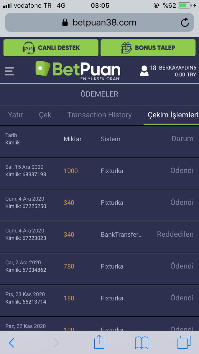 #BetPuanCekim teşekkürler <a href="/BetPuan/">BetPuan</a>