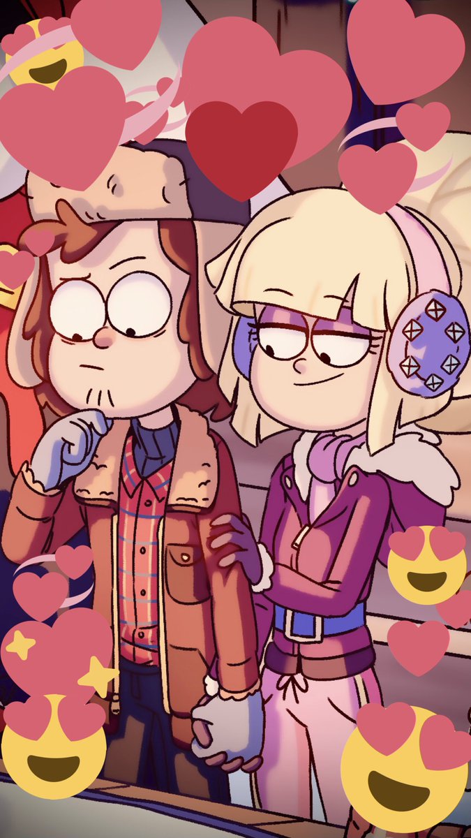 Issabolical's tweet photo. I’ll be honest, this Dipifica ship is actually kinda cute from my crossover, so it’s my lock screen now! And I uploaded a separate picture for any Dipifica fans if they want to screenshot it! Enjoy! #dipifica #dipperxpacifica #gravityfalls #gravityfalls #shipping #DisneyTVA https://t.co/blgMArx5v9