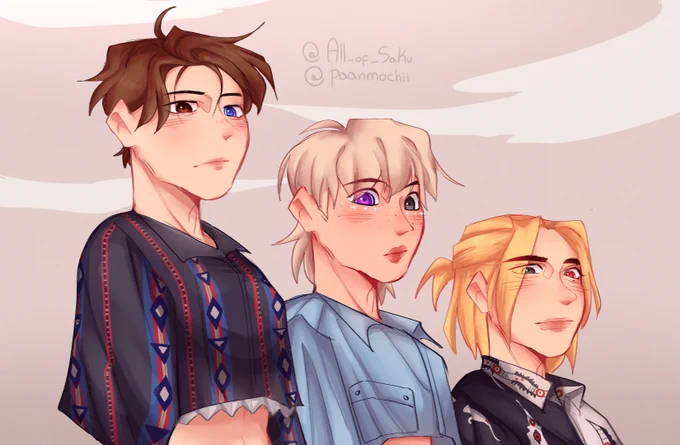 Danceracha as Odd Eye Circle !!

Collab con @All_of_Saku (ella hizo el color y yo el line;;;)
#StrayKids  #LOONA #OEC ☔️ 