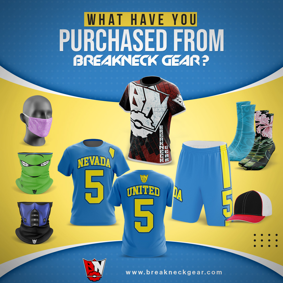 breakneckgear's tweet photo. Team Jerseys? Gaiters? Hats? Let us know what you've purchased from Breakneck Gear in the comments below!
#apparel #clothing #jerseys https://t.co/3ywXrxUgqY