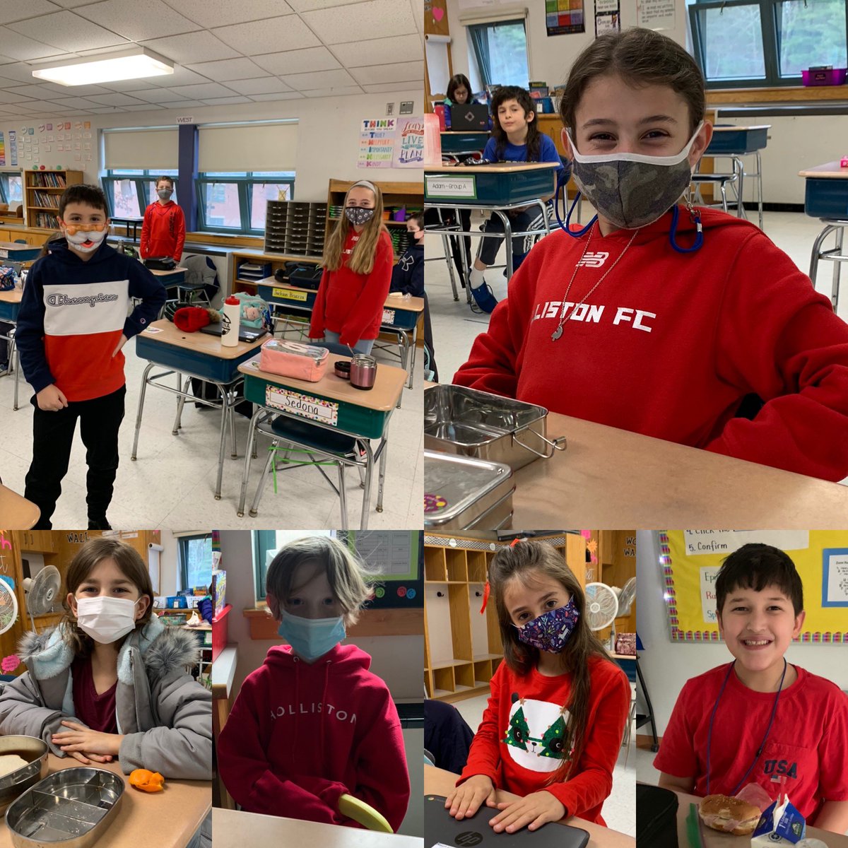 FredMillerHPS's tweet photo. Day 1 of #MillerSpirit Week: COLOR DAY!

Grade 4 showed themselves off by wearing RED!❤️❤️❤️ https://t.co/Owp9uxlhw1