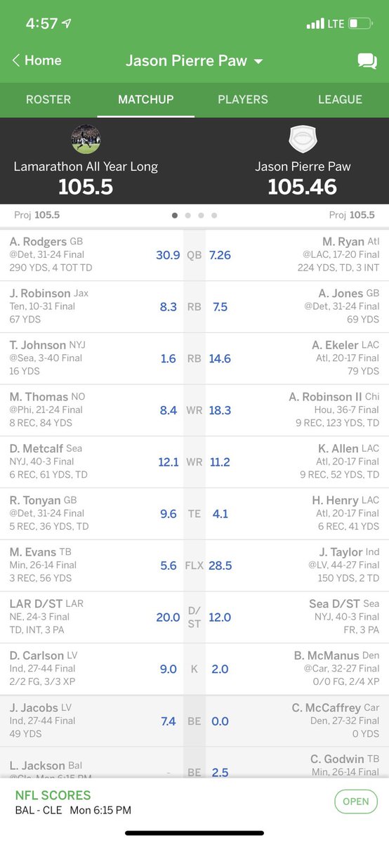 Mkurtz_4's tweet photo. @thekidmcmanus I know Matt Ryan has been a liability all year but, Bro... https://t.co/XRW39bhkv6