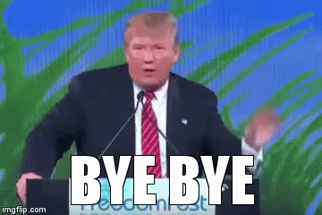 Bye bye phonk. Trump Bye. Bye Bye Мем. Гифка Bye Bye. Гифка Bye meme.