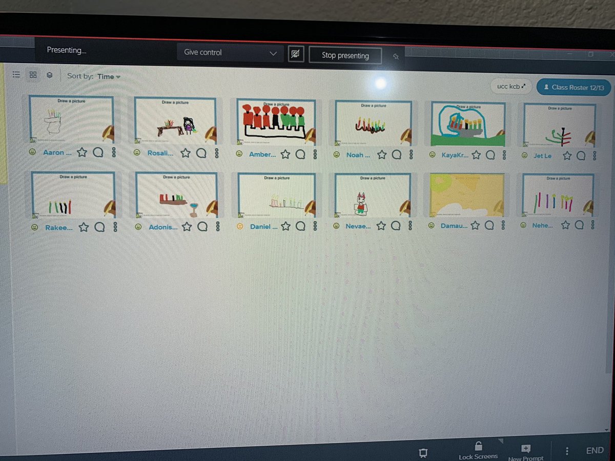 My sweet 1st graders showing what they learned about Kwanzaa @OVS_Community