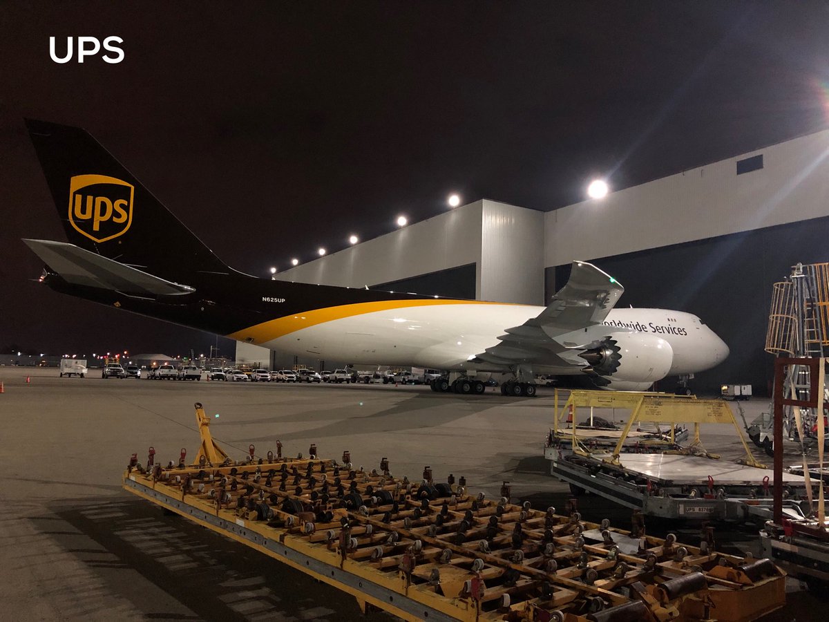 UPS Airlines tweet media