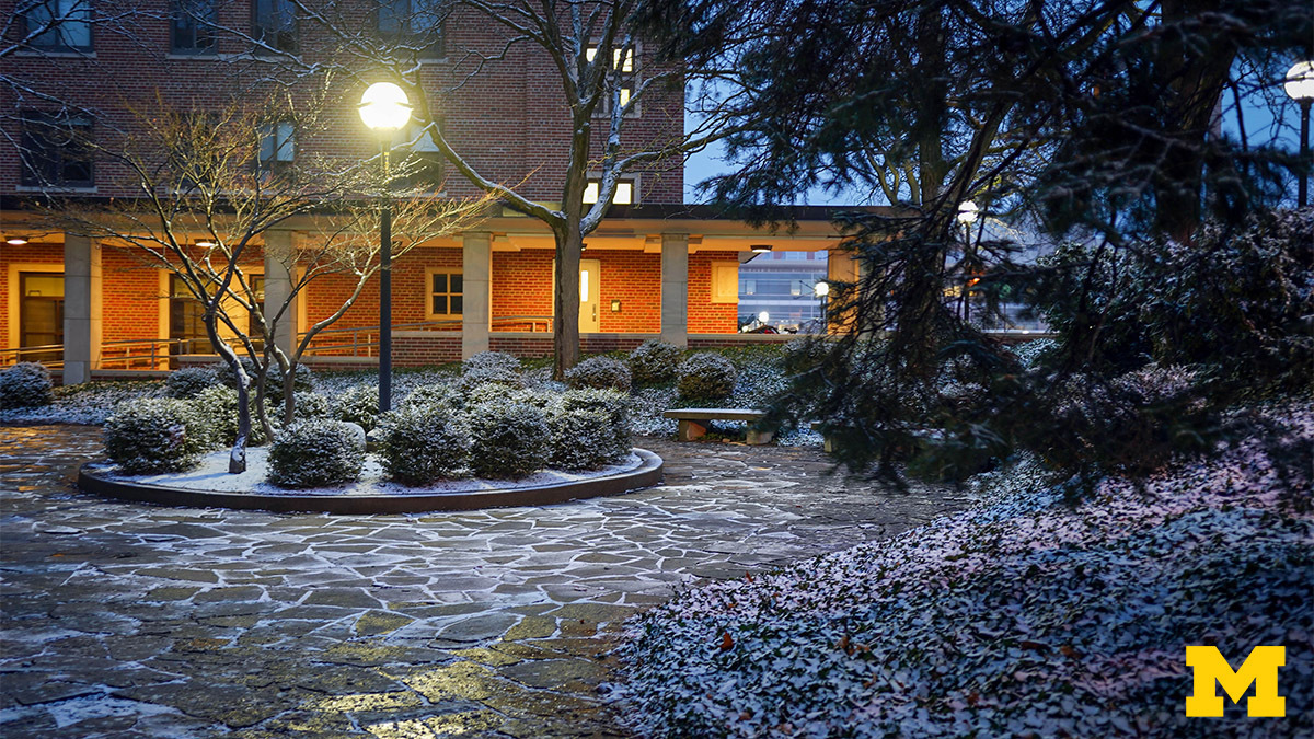 UMich's tweet photo. Narnia? https://t.co/GnMiKCEQwQ