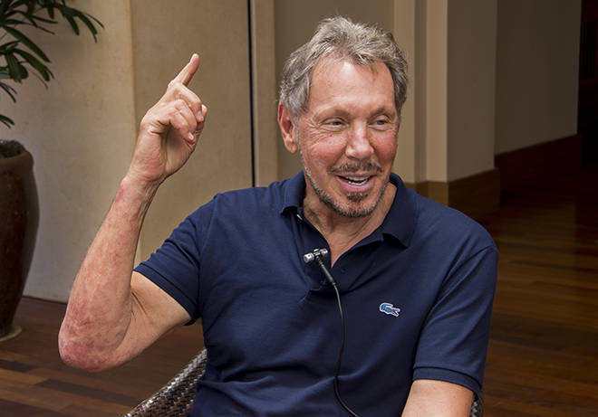 Billionaire Larry Ellison moves his primary residence to Lanai, fleeing California