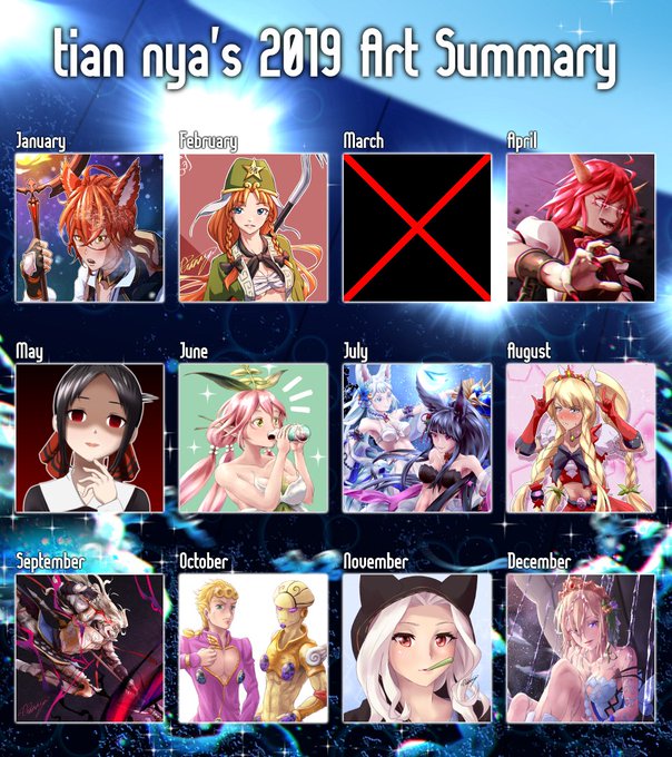 previous years for comparison

i actually have summaries all the way back to 2014 but for reasons i refuse to post anything beyond 2017 