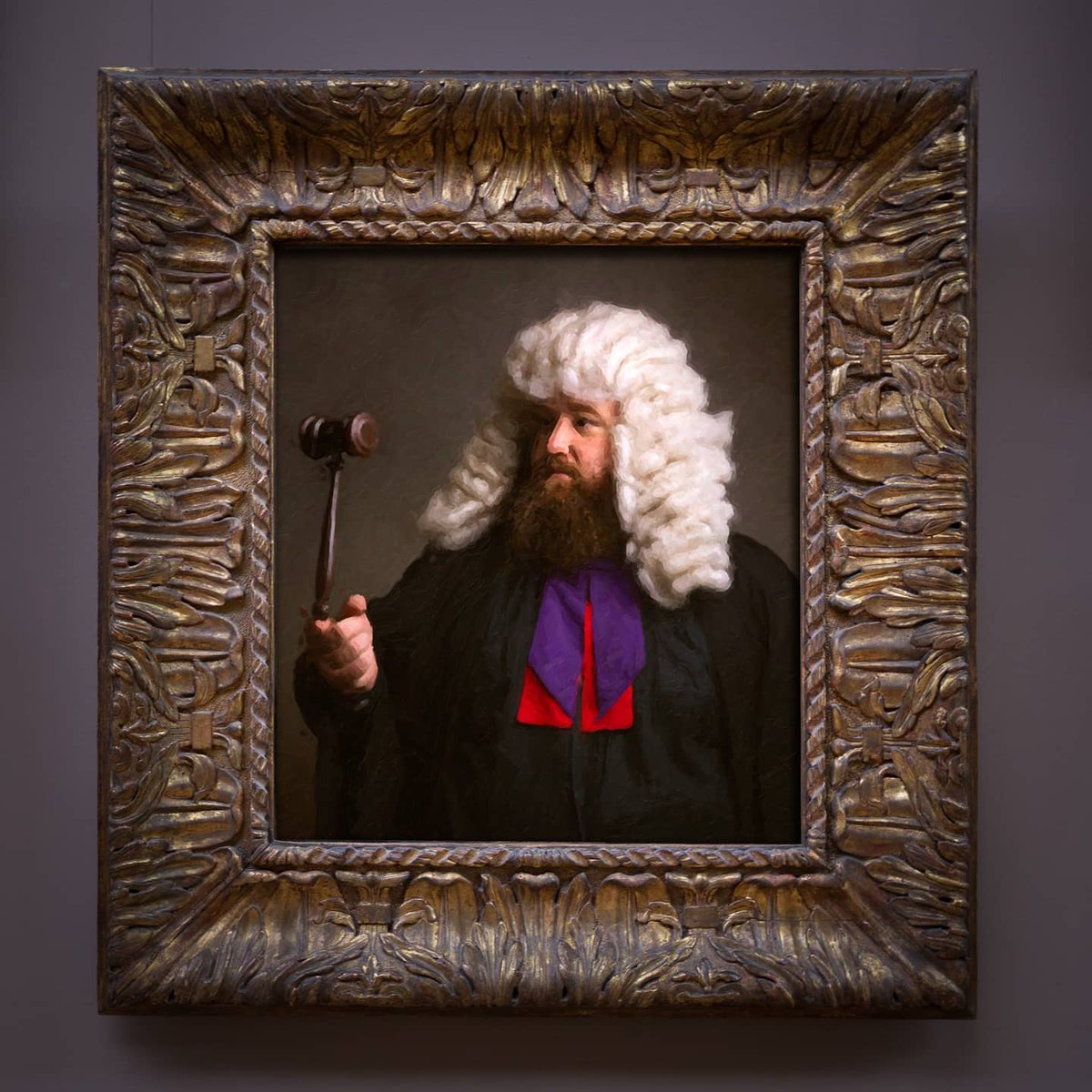 actreacttheatre's tweet photo. Loving this photograph-turned-portrait of @lukerimmelzwaan in full Judge mode for "This Is Your Trial". By the very talented @ImgsByAnderson. Ping @ThisIsYourTrial @ThisIsYourLaugh https://t.co/lilZojdQH7
