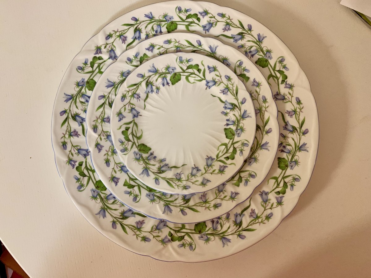 Ok, sorry, I have a thread. I've been thinking a lot this year about my great-grandmother. She died way before I was born, in the 70s, but I inherited her plates and bowls—my mother had them and she gave them to me when I moved into my first apartment.