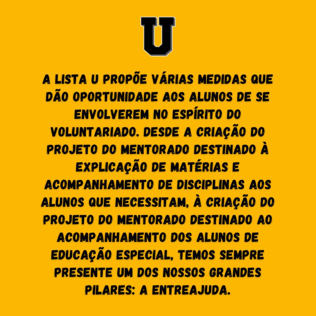 • Algumas das nossas medidas • Dia 18, vota U 💛🖤