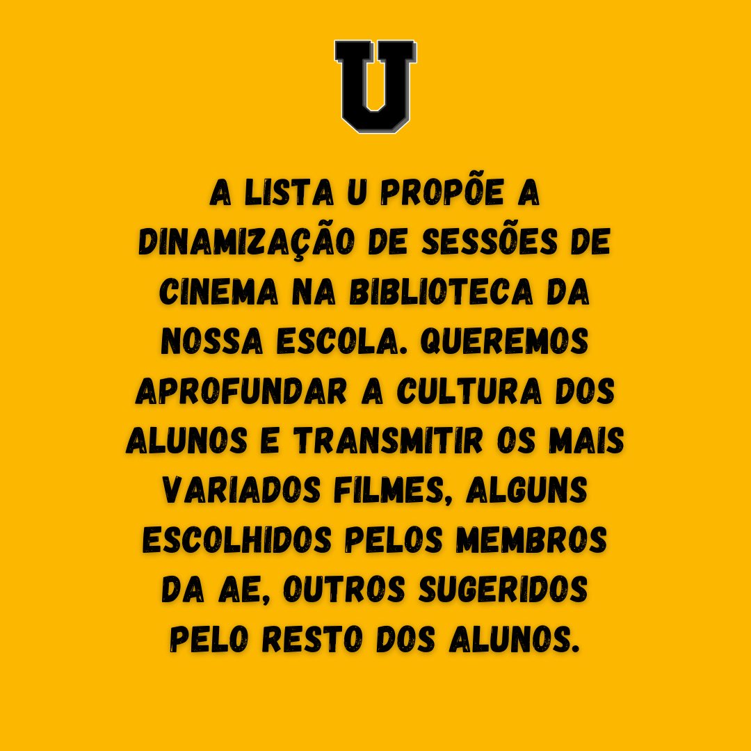 • Algumas das nossas medidas • Dia 18, vota U 💛🖤