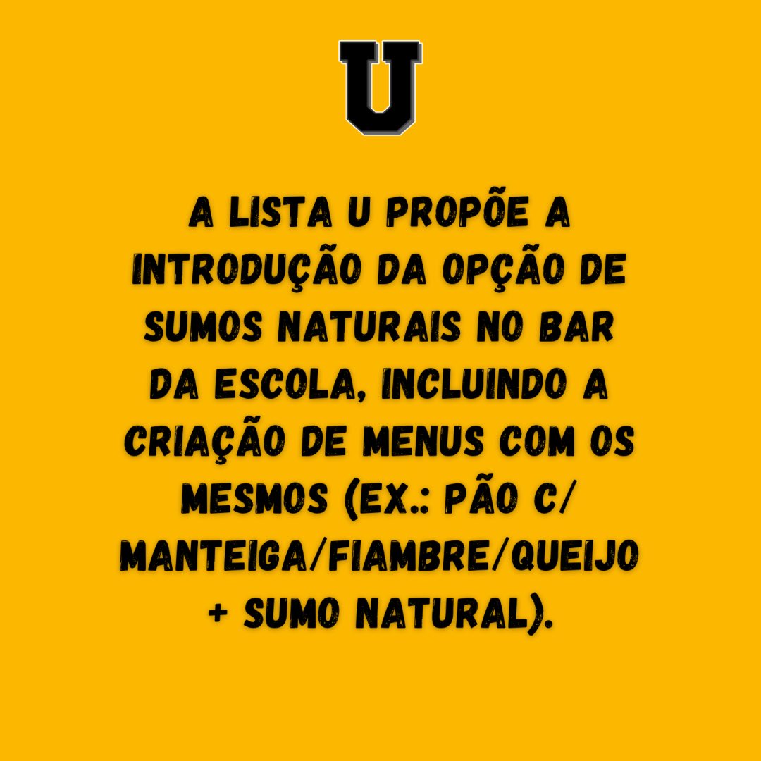 • Algumas das nossas medidas • Dia 18, vota U 💛🖤