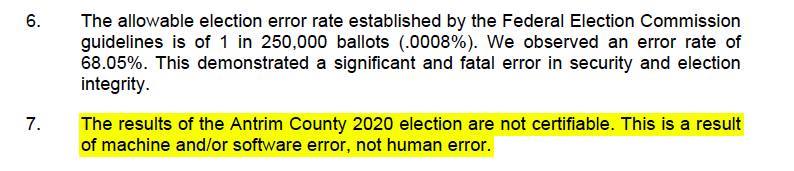 I'll mention this just once. This is the first of *many* such statements about certification, national security, etc. If I mentioned this at all in a digital forensic report, it would be brief because this is a legal argument, not a discussion of evidence.