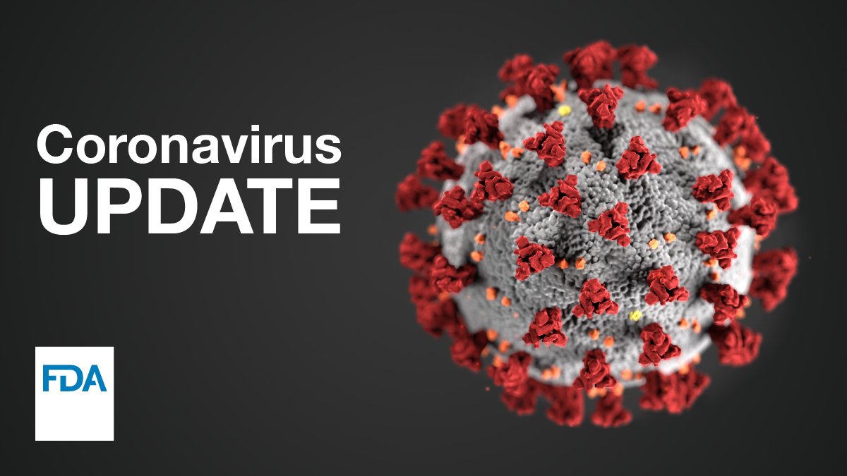 US_FDA's tweet photo. Here’s a look at some of the FDA’s latest activities in our ongoing response to the #COVID19 pandemic. https://t.co/2xbytpfCeE https://t.co/fRIJ0i1Wy4