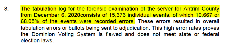 This is a HUGE point that needs *much* illumination. What were the natures of the errors? Did they *all* result in the associated ballot being sent for adjudication?