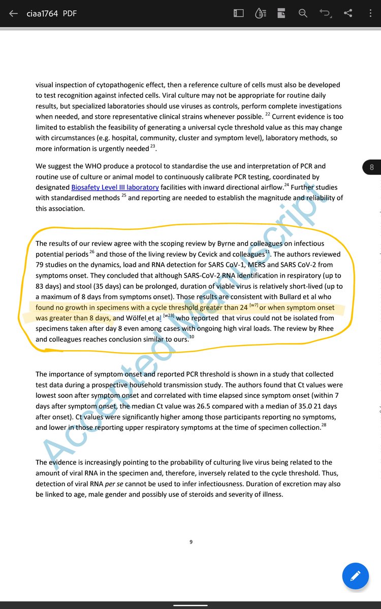 PrtTmDrtRacr18M's tweet photo. @GovMikeDeWine @OHdeptofhealth Are all COVID19 tests in OH using 40(Ct) like Hamilton cnty? Positive 40(Ct) test only good 2 #SpreadFear Oxford stdy fnd no specimen growth⬆️24(Ct) &amp; anything⬆️30(Ct) is NON-INFECTIOUS Plus PCR test only detect fragments NOT cmplt LIVE virus needed 4 transmission https://t.co/0CYSli1xjR