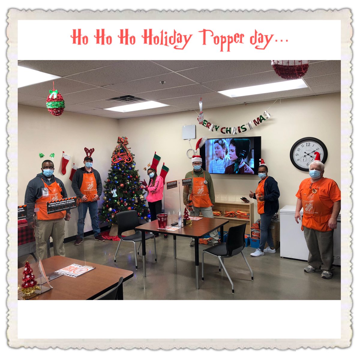 Ho Ho Ho topper day at 2314 #12DaysOfChristmas #mwdec2020  <a href="/wayne2314/">Wayne Williams</a> @AmandaW2314 <a href="/RisleyJeff/">Jeff Risley</a> <a href="/jody_delicato/">Jody Delicato</a> <a href="/DebraBakerHD/">Debra Baker-Murph</a> <a href="/john_l_gossett/">John Gossett</a> <a href="/RobD250/">Rob Dyer</a> <a href="/1974matthall/">Matt Hall</a> <a href="/EddieLadd/">Eddie Ladd</a> <a href="/KeriHarris2013/">Keri Harris</a> <a href="/1973JC2314/">Jackie Crawford</a> <a href="/NancyFarley3197/">Nancy Farley</a>