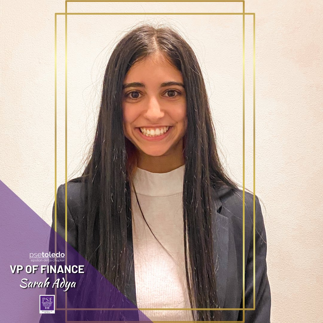 PSEToledo's tweet photo. Introducing our new VP of Finance! @sarahadya_ 🙌🏼 https://t.co/dIfFlGylZ8