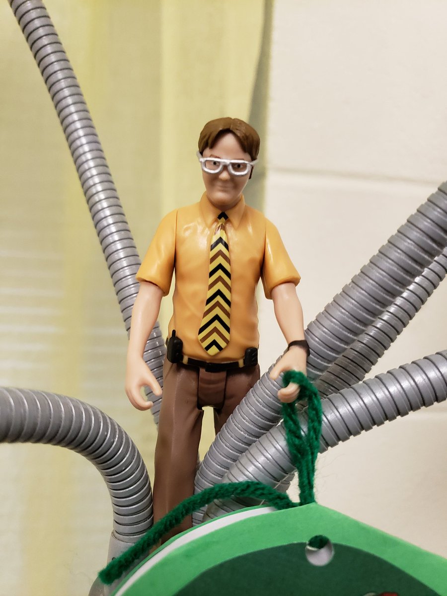 Monday morning we found <a href="/DwightSchrute_/">Dwight K. Schrute, Dunder Mifflin (Parody)</a> in the computer lab!  #DwightonaLight
Can't wait to see where he shows up tomorrow!  <a href="/rainnwilson/">Rainn Wilson hacker</a>
