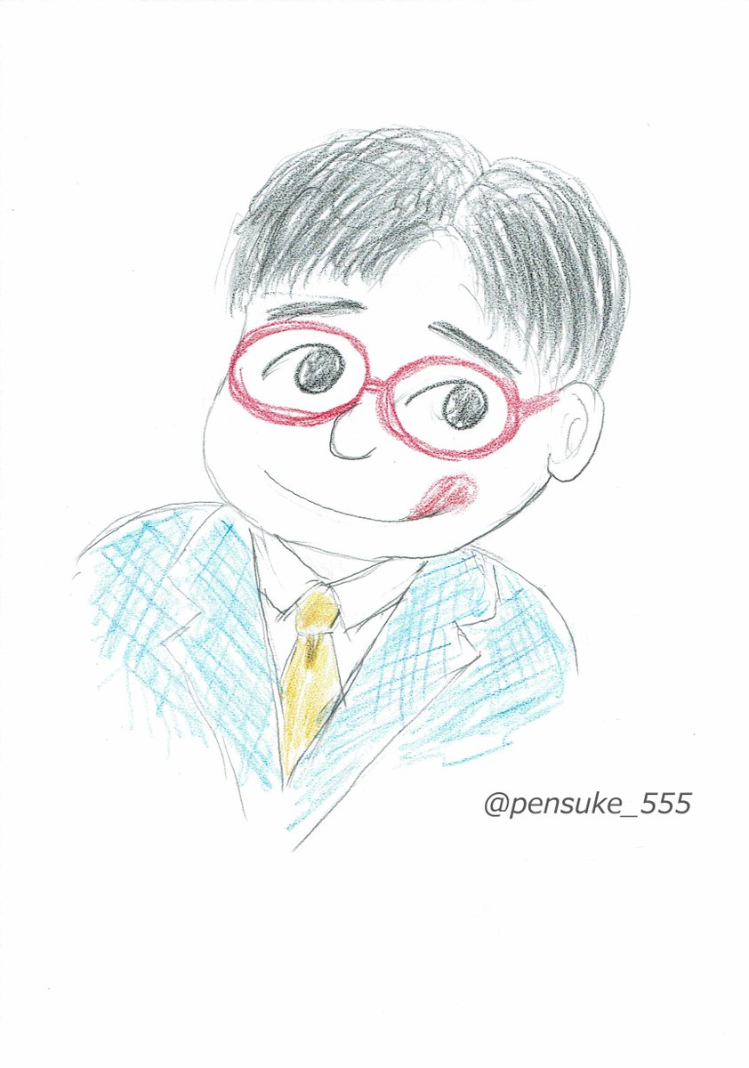 ぺん透け Pcではお絵描き出来ないので手書き スキャンで プロフィール写真やイラストを参考にしながら 書きましたが これが限界です 大橋六段と都成六段のつもりでしたが 似てないし ま 需要が無ければ消しますが 棋士ペコちゃん