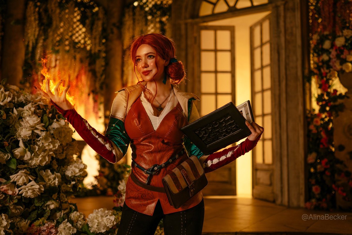 I recently finished playing the Witcher 3 and I'm abso-fcking-lutely thrilled! 

Who is your favorite girl from there? I'm in love with Yennefer. But the character designs are gorgeous, so I'll try to do more cosplay. And I'll start with Triss 🔥❤️ 

#cosplay #TrissMerigold https://t.co/TkBkh8DlTc