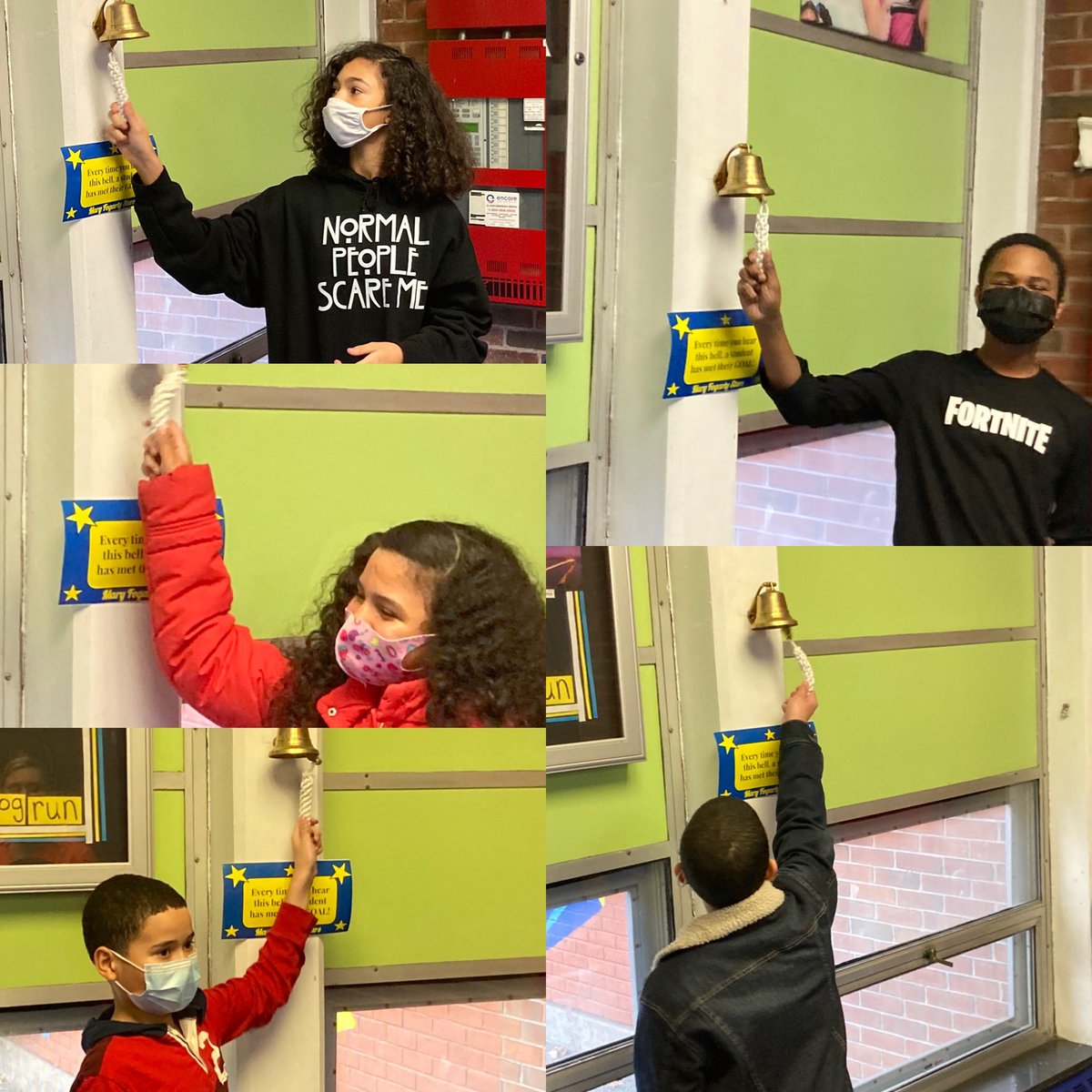 LaurenLoberti's tweet photo. #Proud is an understatement. It is SO rewarding to see my ss climb the ladder of success as they conquer their #PowerGoals and increase their reading levels! @AmericanReading Thank you for this meaningful incentive #GoalBell 🔔@StringfellowSam @CMonterecy #FogartyPride 🎉🌟 https://t.co/KhyAihyue7