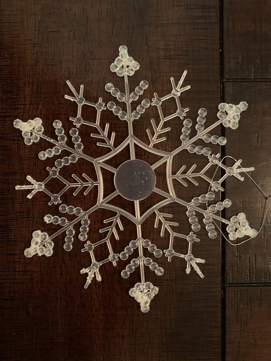 Tomorrow- before they go home, every student gets a Magic Snowflake to hang in their window. Will it’s magic bring snow in the morning? Only time will tell...