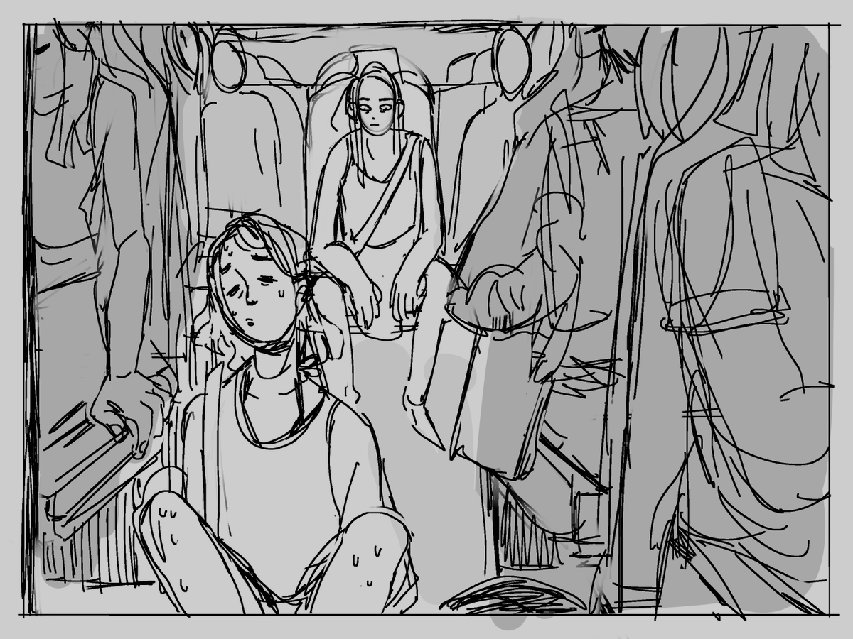 didnt have time to include this but at some point during the ~40min drive (honestly it felt like 3 years), i was feeling extremely sick, and i noticed my head was almost full on the lap of this french girl who was in one of the seats. idk her but i care her (2/3) 