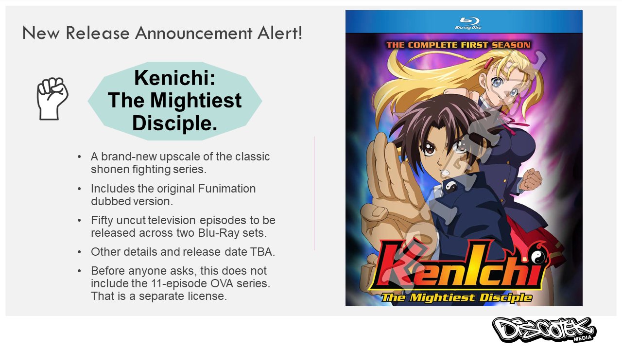 New History's Strongest Disciple Kenichi OVA