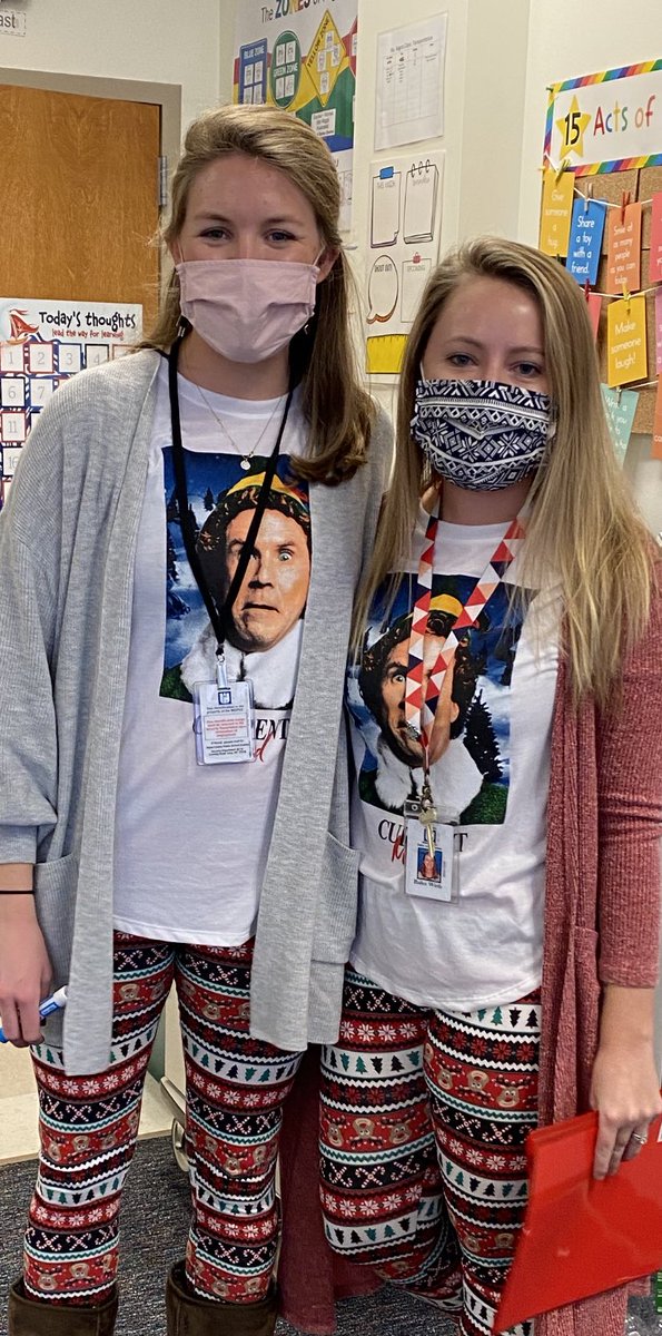 MsRogersSRE's tweet photo. Spirit Week Day #1 #candycanewishes #srespiritweek @mrswirthin1st @mleach2 @ScottsRidgeES https://t.co/I9F51Iu74G