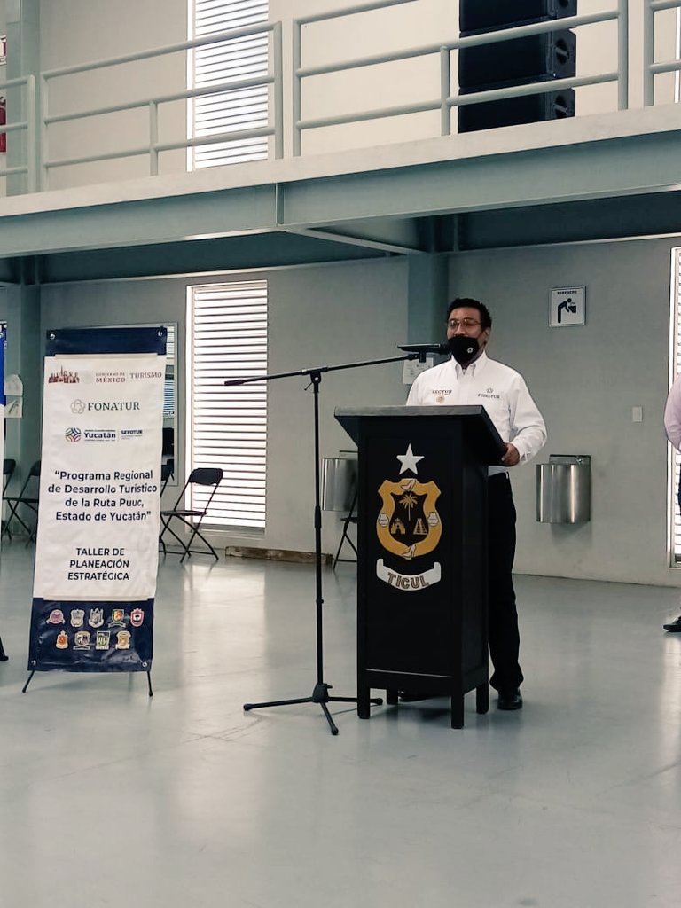 luismauriciomv's tweet photo. @fonaturMX en cordinacion con la @Sefotur_Yuc y los ayuntamientos de @Muna y @HTicul, se realizó el 10 y 11 de diciembre el 2o Taller de Planeación del Programa Regional de Desarrollo Turístico de la Ruta Puuc, con la participación de los principales representantes del sector. https://t.co/2NeQ8dXBtB