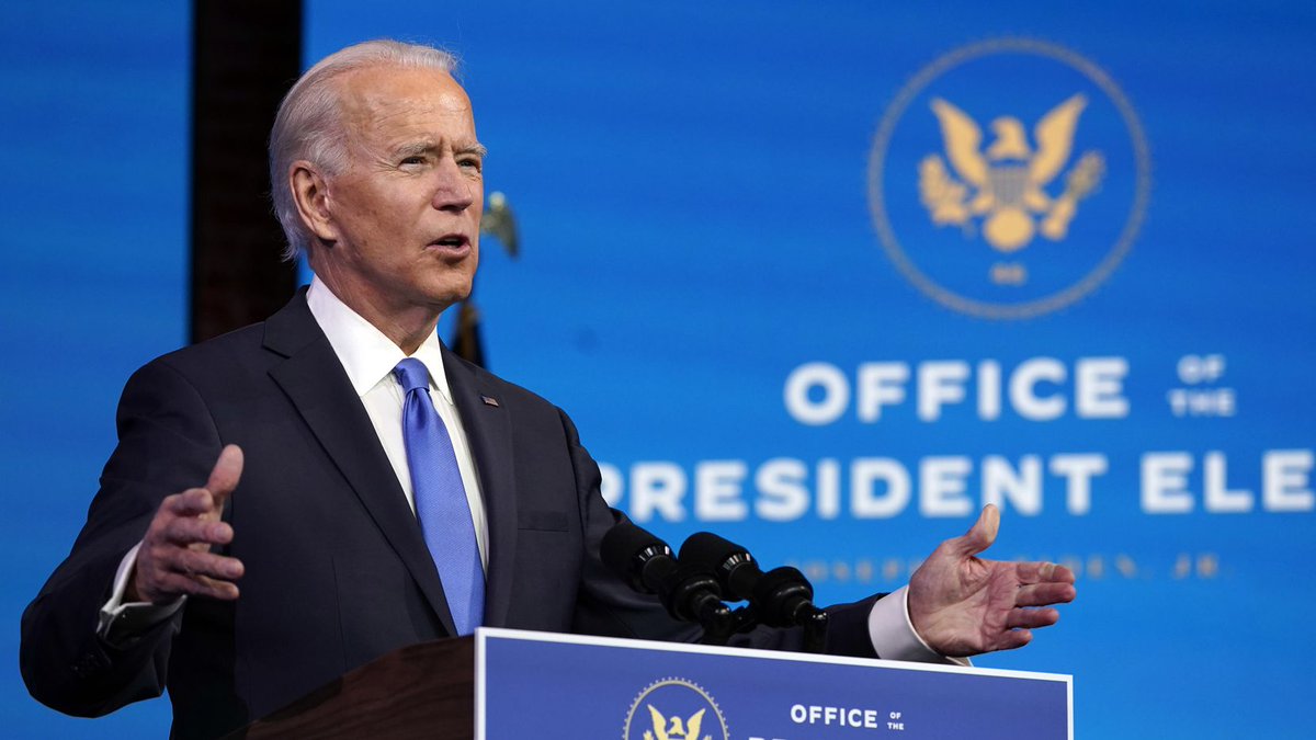 Joe Biden’s speech to America ‘It is time to turn the page.’