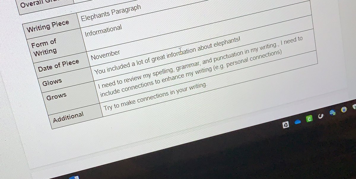 MsLawther's tweet photo. In an effort to go more digital, I created an anecdotal writing feedback form with @GoogleForEdu #forms and then used #docappender to create an individualized document to track feedback. The goal is to share with students during conferencing. I ♥️ @GoogleForEdu https://t.co/N4W6IgXUFL
