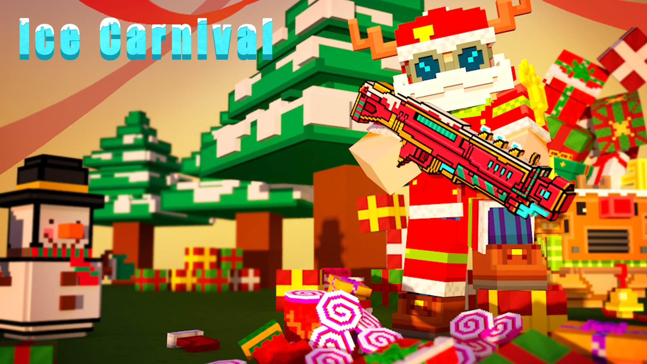Cops N Robbers Fps V 10 0 0 Ice Carnival Will Be Online Wait 1 2 Days New Ss Weapon And New Mode Are Waiting For You Players Can Make Dual Wield Weapon By Yourself Merry Christmas In Advance ღ ᴗ