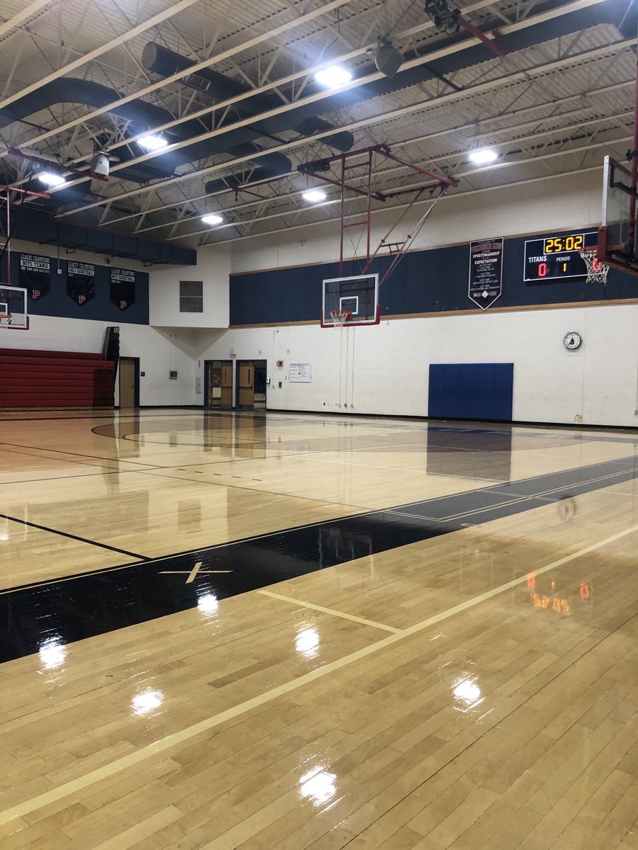 coachwseward's tweet photo. Felt great to be back! Favorite part was just watching the kids play! You could see the joy of just being in the gym! #titanpride #hoopdreams #1dayatatime https://t.co/QrXgGSQanx