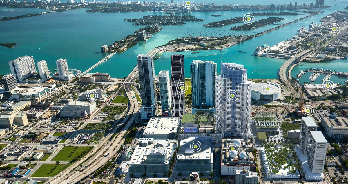 It looks something like this now....I say something, because Miami World Center still very much in progress and about 50-60% complete7/