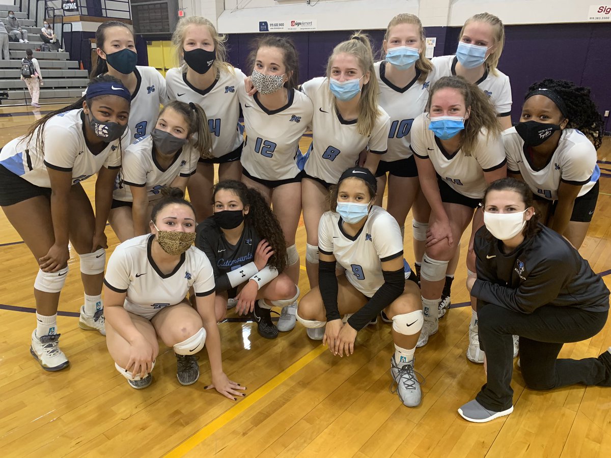 PC defeats Riverside in both matches: JV 2-0, Varsity 3-1.  Back to Durham tomorrow to face Hillside (4:30/5:30). @HSOTScores @_Panther_Creek_