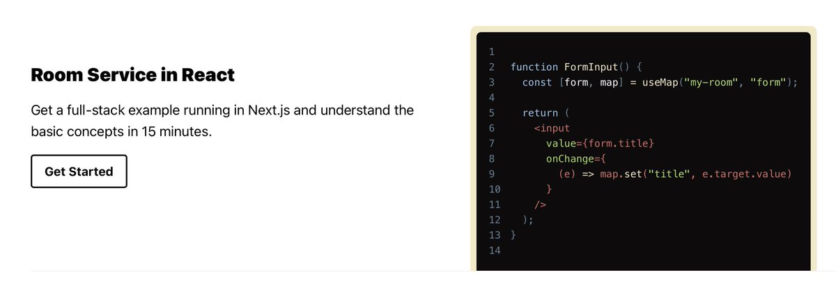 rauchg's tweet photo. Room Service (multiplayer / realtime sync for any app) keeps getting better 🔥 

📖 New docs: https://t.co/hnh8WpY3GY https://t.co/q7po006UPP