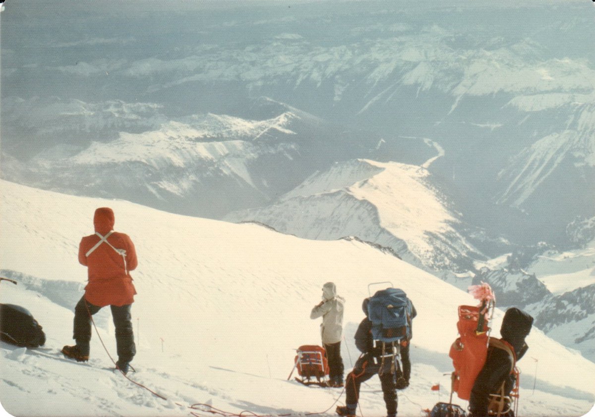 67. That's how I learned Experiential Education applies to software development--without writing a line of code. I learned it in the mountains. That's me on the left; we're admiring the view in a cold strong wind.