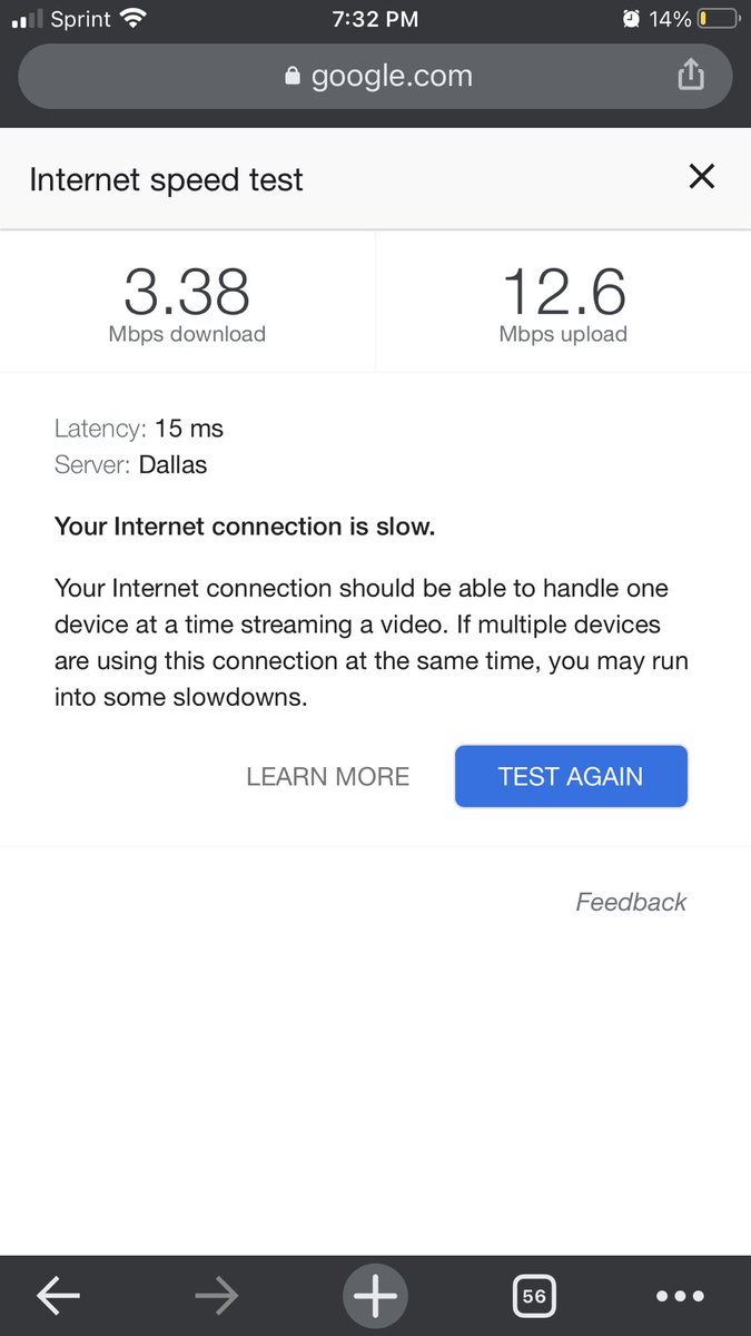 PSA: If you want this picture and this internet speed go with <a href="/GetSpectrum/">Spectrum</a>. Tomorrow will be the 5th time in two months that they will be coming out to “fix” our problem. How does this happen in 2020? <a href="/Ask_Spectrum/">Ask Spectrum</a> how do you guys get away with this? #Robbery #hoursLost