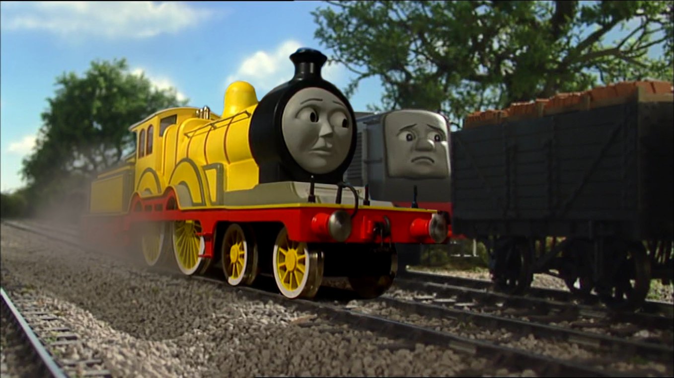 Shunting Yard Studios What If Thomas Day Off Was About Molly Trying To Help Dennis As A Way Of Going Out There And Making New Friends To Fix Her Shyness But Then The Engine Takes Advantage Of Molly S Because Of His Lazy And Molly Doesn T Want