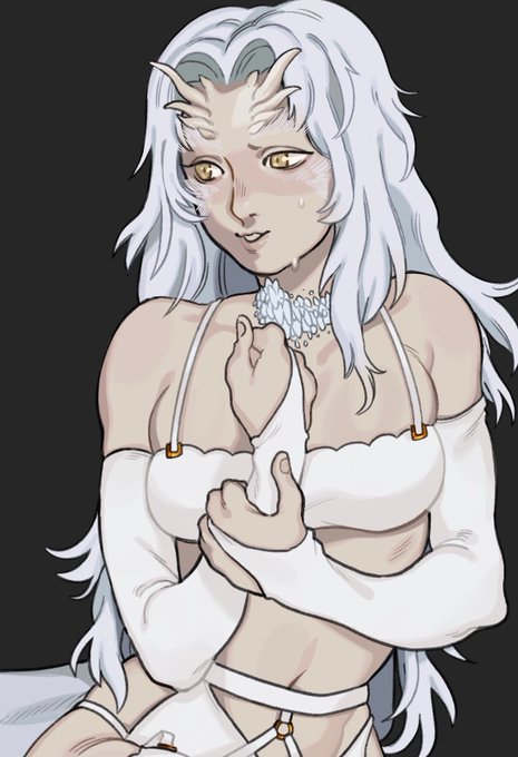 Toss in a closeup... this style was a little different for me but that's the fun part of commission work :O ! 