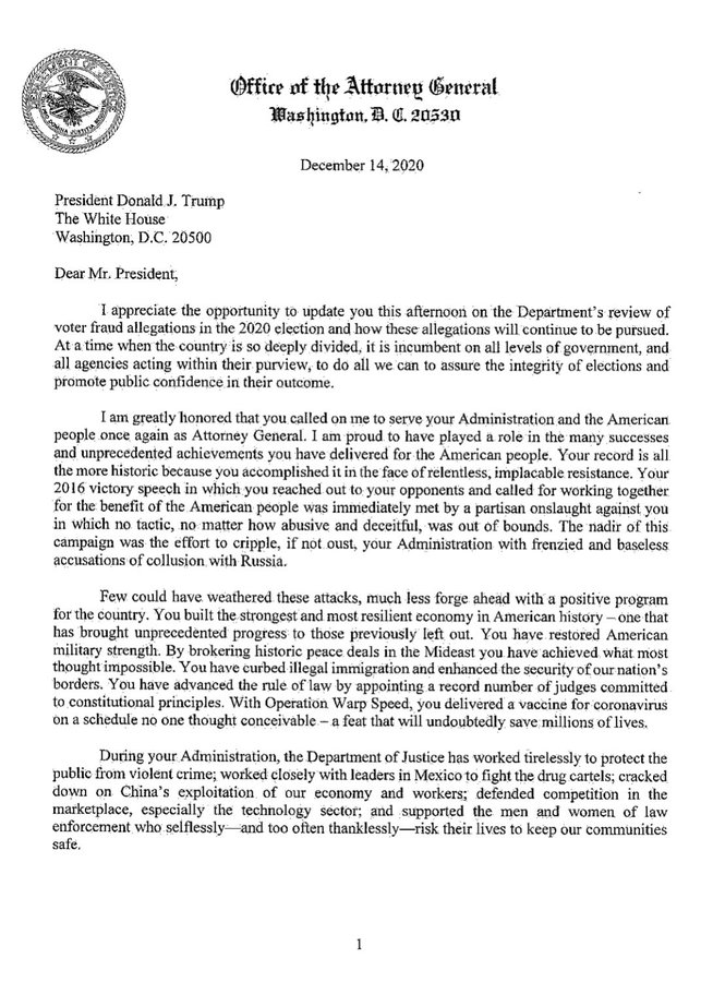 3. Today  #B2 has finished his tenure.  https://twitter.com/realDonaldTrump/status/1338614499981602819?s=20