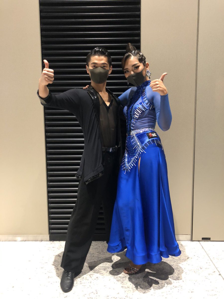 【冬全結果】
💃🏻Latin🕺
〈チャチャチャ〉
🏆優勝🥇
✨東部推奨0 佐藤(専修)・瀬口組✨
〈サンバ〉
第4位　631 飯村・谷川組✨
〈ルンバ〉
第6位　630 藤井・菅組✨
〈パソドブレ〉
第8位　635 伊藤・小谷組✨